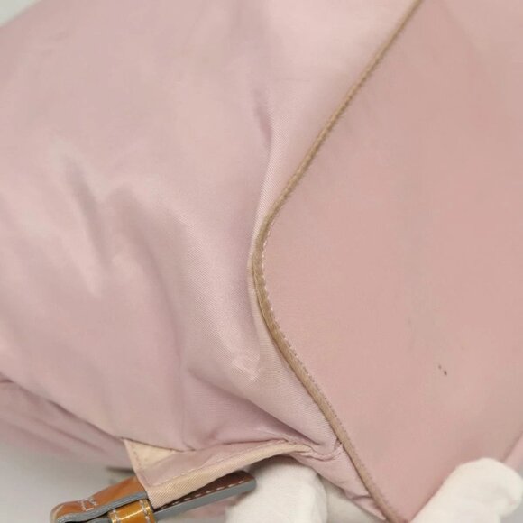 PRADA Backpack Nylon Pink Silver Auth 125696 - Picture 5 of 16
